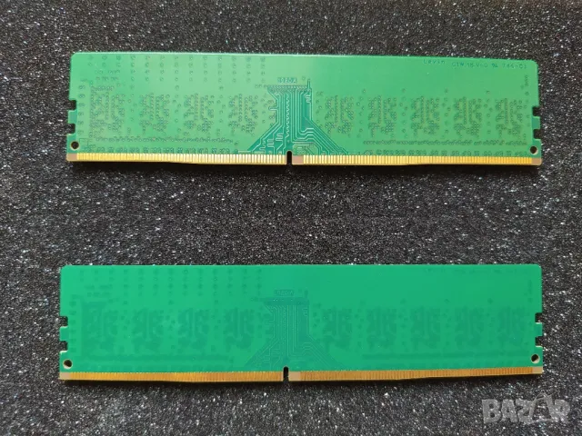 RAM памет / 2x4GB DDR4 2400 mhz Crucial / Настолен компютър / PC / РАМ, снимка 2 - RAM памет - 49909711