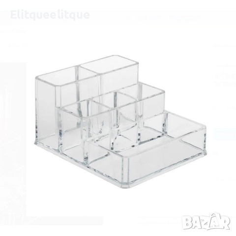 Прозрачен акрилен органайзер за грим – стил и удобство в едно, снимка 2 - Други стоки за дома - 52208167