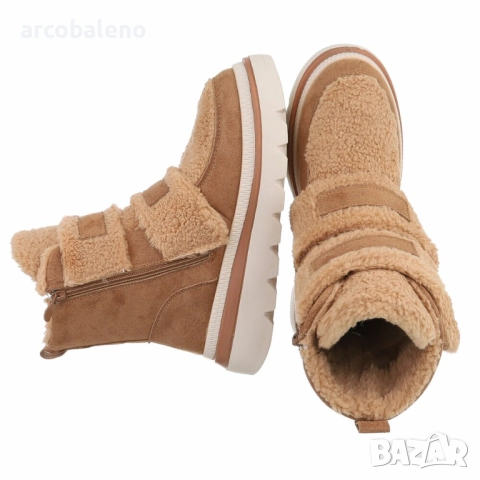 Дамски зимни боти до глезена, 4цвята , снимка 4 - Дамски боти - 51852854