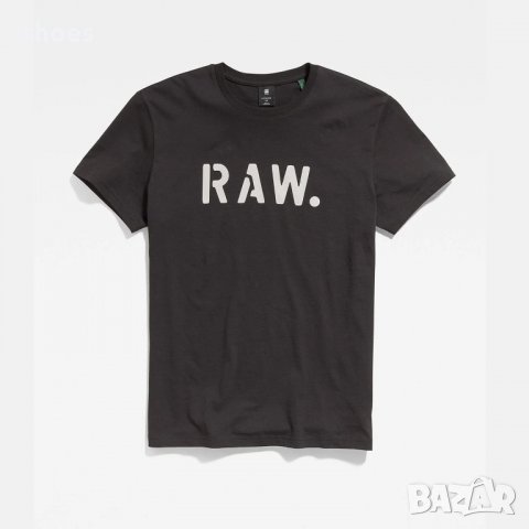 🔝G-Star Raw Stencil Оригинална мъжка тениска M, снимка 1 - Тениски - 39912187