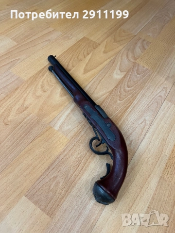 Реплика на кремъклия Hawkins , за ремонт / части, снимка 5 - Антикварни и старинни предмети - 52813463