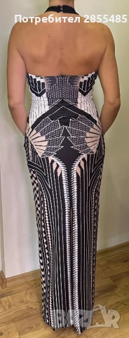 Рокля дълга еластична, снимка 3 - Рокли - 52025959