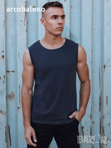 Мъжка тениска без ръкави, 4цвята , снимка 6 - Тениски - 49350891