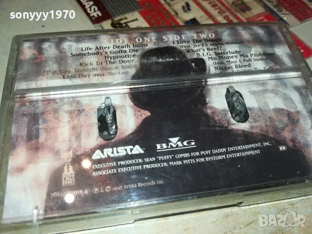 заявена-THE NOTОRIOUS B.I.G. ORIGINAL TAPE 1504251655, снимка 14 - Аудио касети - 49907568