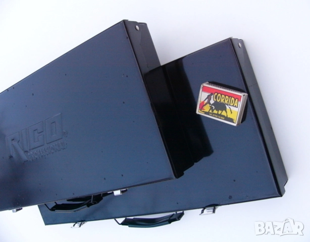 Нов RICO Professional Метален КУФАР 45x20x5 см Сандък Кутия Органайзер Контейнер Инструменти БАРТЕР, снимка 4 - Куфари с инструменти - 52013746