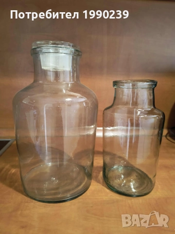 Стъклен буркан – вместимост 2,5 литра