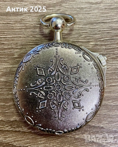 Механичен джобен часовник The Heritage Collection „Emerald“, снимка 2 - Джобни - 53327389