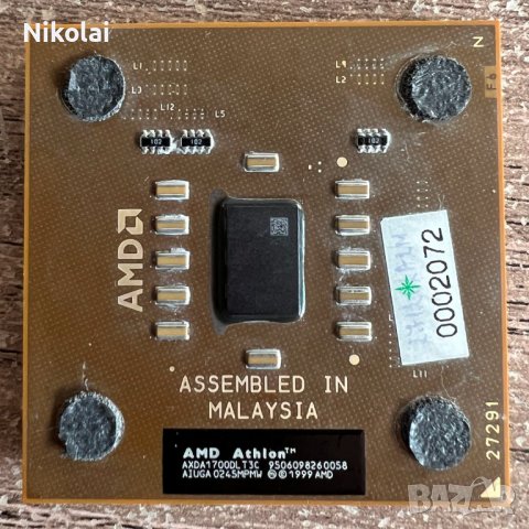 Процесор AMD Athlon XP 1700+, 1.467 GHz, 266 MHz FSB