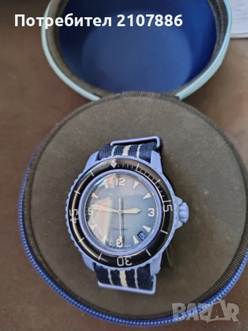 Часовник Swatch&Blancpain, снимка 2 - Луксозни - 51329726