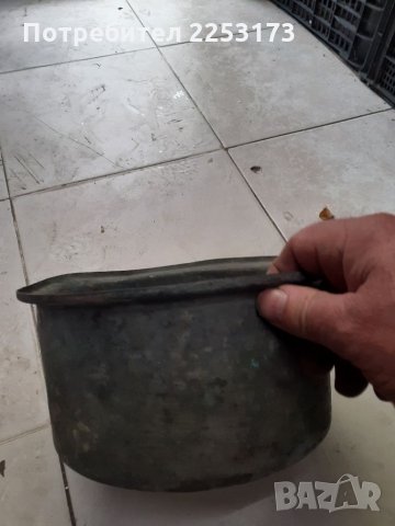 Стара бакърена тенджера, снимка 1