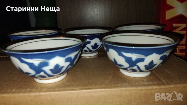 РЕДКАЖ СССР Юбилеен Стар руски порцелан Узбекистан сервиз за чай , снимка 5 - Колекции - 43510626