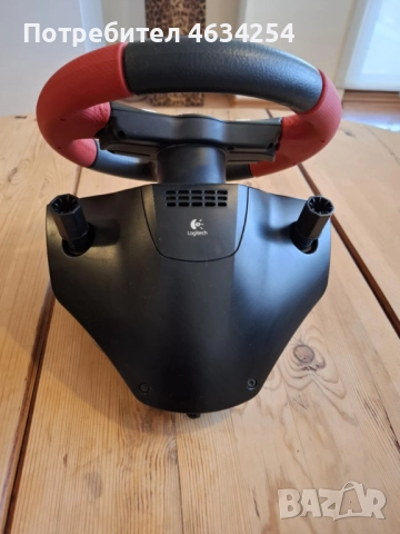 Волан с Педали Logitech Formula Force EX, снимка 2 - Джойстици и геймпадове - 52622511