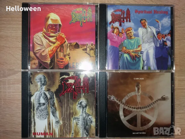 Оригинални Helloween,Slayer,Pantera,Obituary,Death, снимка 2 - CD дискове - 40101815