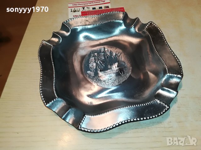 ГОЛЯМ ПУРАДЖИИСКИ ПЕПЕЛНИК С КОРАБ ОТ ГЕРМАНИЯ 0708221953, снимка 3 - Антикварни и старинни предмети - 37623799