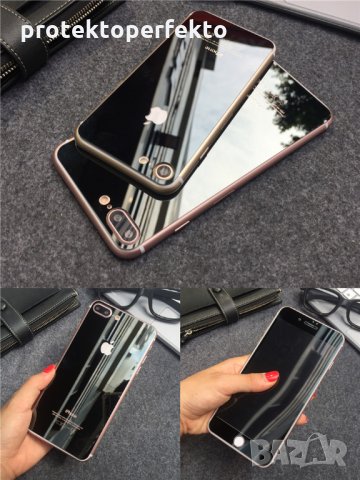 9H Огледален стъклен протектор за IPhone 6, 6s+, 7, 7 Plus, 8, 8 Plus, снимка 7 - Фолия, протектори - 28636480