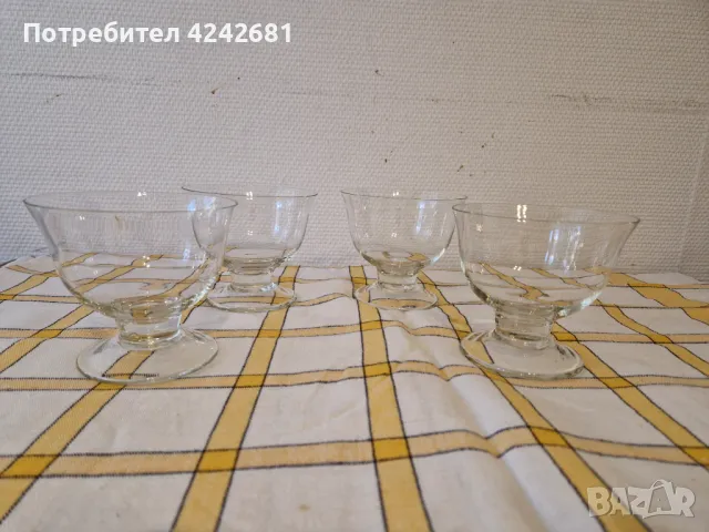 Тънкостенни чаши за сладолед 