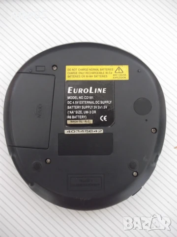 Чанта с високоговорители и дискмен"Euro Line-CD181" работещи, снимка 5 - Аудиосистеми - 50927735