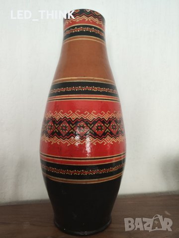 Керамична ваза за цветя , снимка 2 - Вази - 39725483