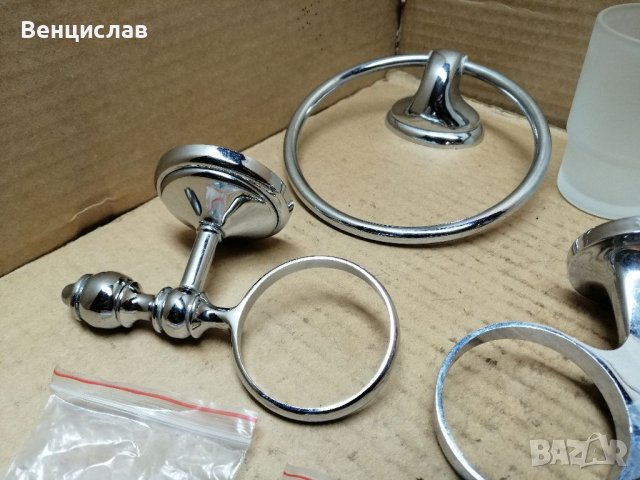 Комплект НОВИ Аксесоари За Баня. , снимка 5 - За банята - 39354662