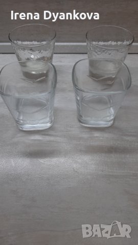 Стъклени чаши за уиски, снимка 5 - Чаши - 43536769