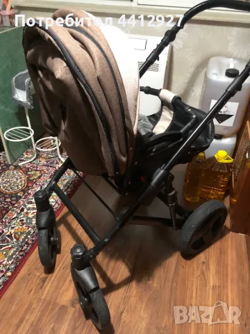 Бебешка количка Quali Carmelo 3в1, снимка 6 - Детски колички - 49468210