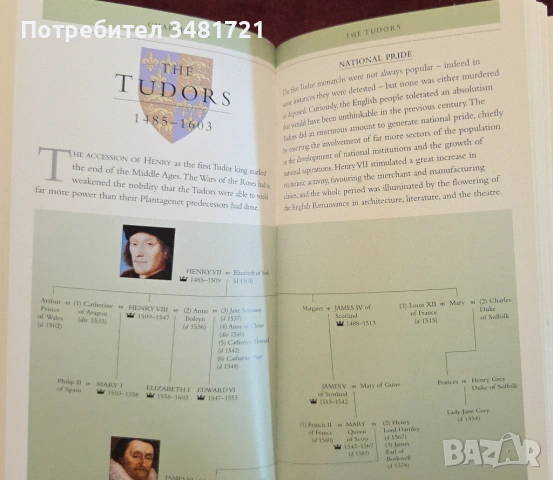 Kings & Queens of England and Scotland, снимка 8 - Енциклопедии, справочници - 53251784