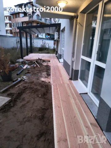 Ремонт на покриви Изграждане на дървени навеси Декинг настилки за веранди тераси басейни джакузита., снимка 11 - Ремонти на къщи - 45373941