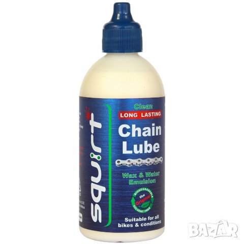 Смазка за велосипедни вериги Squirt 120 мл, снимка 2 - Части за велосипеди - 7212453