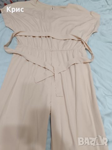 Елегантен дамски гащеризон с колан., снимка 3 - Гащеризони - 43451084