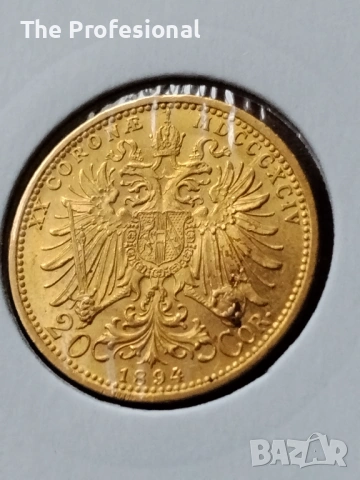 Златна монета Австрия, снимка 2 - Нумизматика и бонистика - 53185100