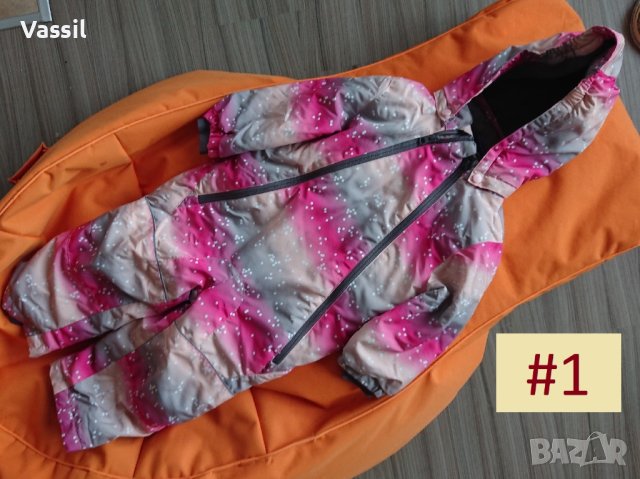 лот: 6бр за 70лв топли детски зимни дрешки за момиче 12-24m