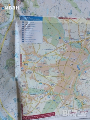 Туристическа карта Торино - 2008г., снимка 5 - Енциклопедии, справочници - 52439610