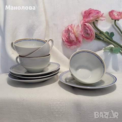 Порцеланов сервиз за кафе - фабрика Waldsassen Bareuther & Co, снимка 4 - Антикварни и старинни предмети - 31041265