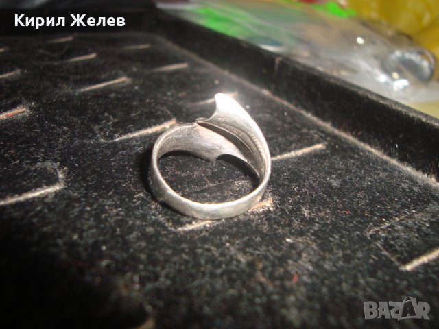 ВИНТИДЖ КРАСИВ РЪЧНА МАЙСТОРСКА ИЗРАБОТКА СРЕБЪРЕН ПРЪСТЕН 20515, снимка 7 - Пръстени - 32991250