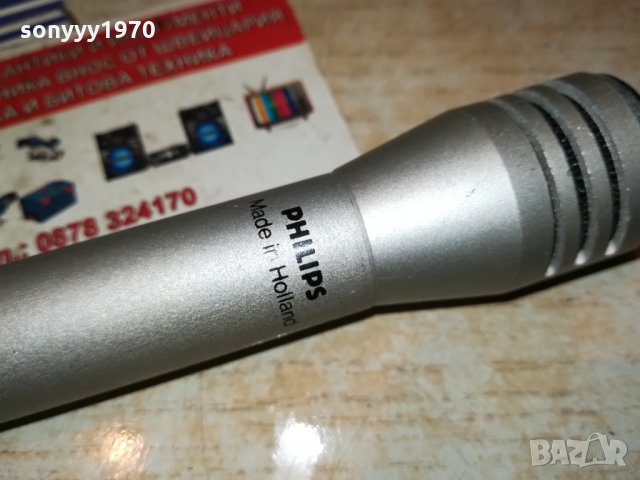 PHILIPS N8410 ELECTRET HIFI MIC-MADE IN HOLLAND 1312210929, снимка 2 - Микрофони - 35120921