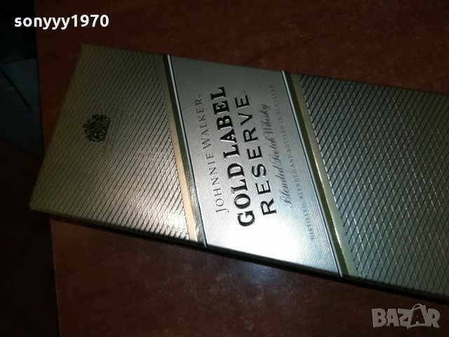 GOLD LABEL RESERVE-ПРАЗНА КУТИЯ 0202222013, снимка 2 - Колекции - 35651699