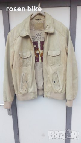 ''OAKWOOD''оригинално мъжко кожено яке ХЛ размер, снимка 6 - Якета - 28475590