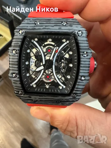 Мъжки Часовник Richard Mille, снимка 5 - Мъжки - 47813294
