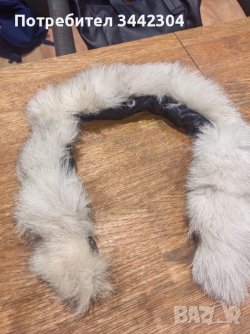 Естествен пух за качулка, снимка 4 - Шалове - 52355271