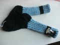 плетени чорапи т.синьо/синьо, ходило 18, конч 26