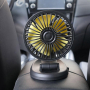 Вентилатор за кола, 360 градуса, 12V, снимка 1 - Аксесоари и консумативи - 44934175