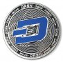 Даш монета / Dash Coin ( Dash ) - Сребриста с синя буква