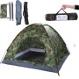 Камуфлажна палатка четириместна + соларна система, къмпинг оборудване, снимка 3