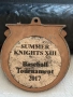Медал SUMMER KNIGHTS XIII BASEBALL TOURNAMENT 23566, снимка 5