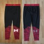Under Armour Coolswitch Compression Leggings BlackRed, снимка 3