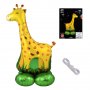 Настолен балон - Композиция "Жираф", снимка 1 - Декорация за дома - 40022633