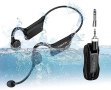 Нови 2.4G фитнес слушалки Безжичен микрофон IP67 водоустойчив