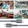  JYDMIX USB C към USB C кабел, PD 3.0 - 20 V/3 A 60 W, 2 метра, найлонова оплетка, бързо зареждане, снимка 7