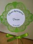 Персонализирани топери украса за рожден ден, Кръщене, снимка 2