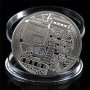 Биткойн монета / Bitcoin ( BTC ) - Silver, снимка 3